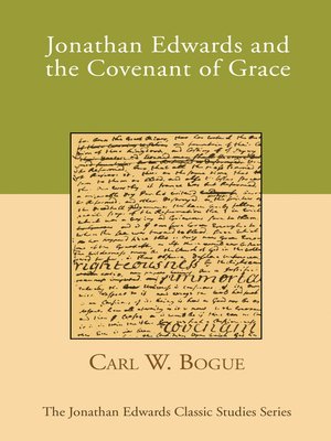 cover image of Jonathan Edwards and the Covenant of Grace